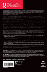 Routledge Companion to Creativity and the Built Environment