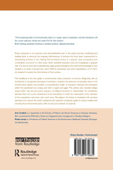 The Handbook of Environmental Policy Evaluation