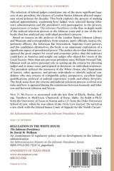 Appointment of Judges