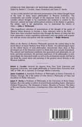 Ethics in the History of Western Philosophy