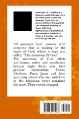 ON THE MOUNTAIN OF GOD ON THE MOUNTAIN OF GOD