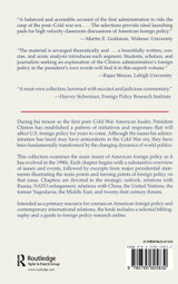 Clinton Foreign Policy Reader Clinton Foreign Policy Reader