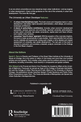 The University as Urban Developer