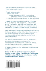 Contemporary Lectionary Prayers, Cycle C