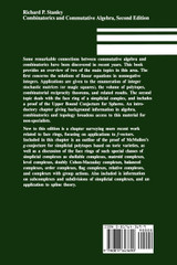 Combinatorics and Commutative Algebra