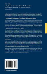 A Beginner's Guide to Finite Mathematics