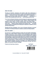 Noise Control of Hydraulic Machinery