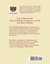You've Been Sued! How to Prepare an Answer to a Civil Law Suit in Florida