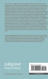 Herbert Scarf's Contributions to Economics, Game Theory and Operations Research, Volume 3 Herbert Scarf's Contributions to Economics, Game Theory and Operations Research, Volume 3