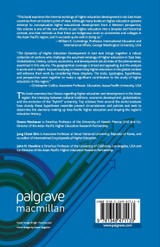 The Dynamics of Higher Education Development in East Asia The Dynamics of Higher Education Development in East Asia