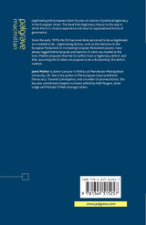 Legitimating the European Union Legitimating the European Union