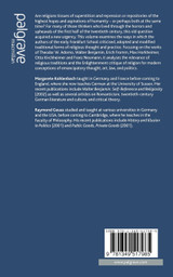 The Early Frankfurt School and Religion