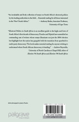 Electoral Politics in South Africa Electoral Politics in South Africa