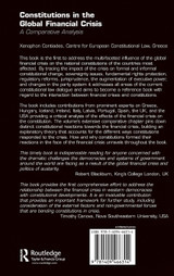 Constitutions in the Global Financial Crisis