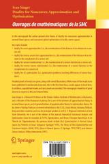 Duality for Nonconvex Approximation and Optimization Duality for Nonconvex Approximation and Optimization