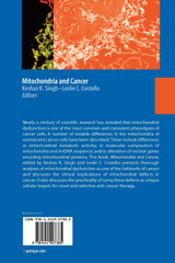 Mitochondria and Cancer