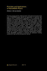 Principles and Applications of NanoMEMS Physics