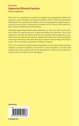 Engineering Differential Equations Engineering Differential Equations