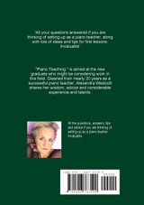 Piano Teaching as a Career Piano Teaching as a Career