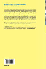 A Graduate Introduction to Numerical Methods