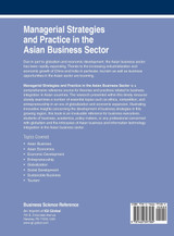Managerial Strategies and Practice in the Asian Business Sector