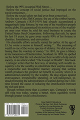 Andrew Carnegie Speaks for the 99%