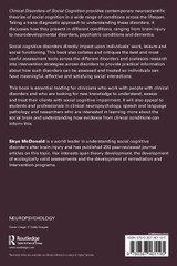 Clinical Disorders of Social Cognition