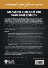 Managing Biological and Ecological Systems