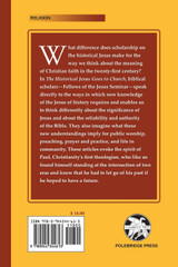 The Historical Jesus Goes to Church