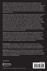 Statistical Power Analysis