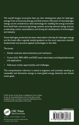 Green Hydrogen Production by Water Electrolysis