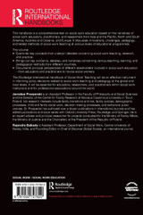 The Routledge International Handbook of Social Work Teaching