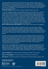 Strategies and Tactics of Behavioral Research and Practice