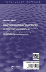 Clinical Psychology (Psychology Revivals) Clinical Psychology (Psychology Revivals)
