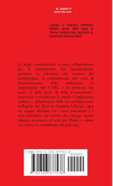LA RIFORMA COSTITUZIONALE 2016 LA RIFORMA COSTITUZIONALE 2016