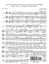 Cello and Double Bass Ensemble Music