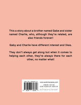 Gaby and Charlie Forever Sibs, Forever Friends