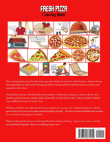 Fresh Pizza Coloring Book