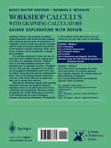 Workshop Calculus with Graphing Calculators