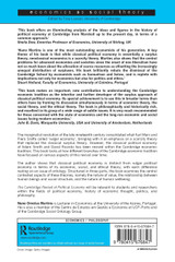 The Cambridge Revival of Political Economy