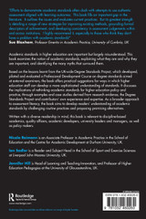 Academic Standards in Higher Education Academic Standards in Higher Education