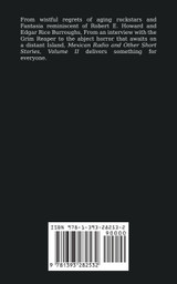 Mexican Radio and Other Short Stories, Volume II Mexican Radio and Other Short Stories, Volume II