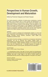 Perspectives in Human Growth, Development and Maturation Perspectives in Human Growth, Development and Maturation