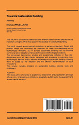 Towards Sustainable Building