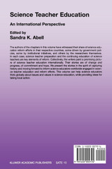 Science Teacher Education Science Teacher Education
