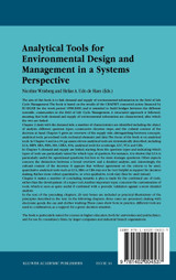 Analytical Tools for Environmental Design and Management in a Systems Perspective