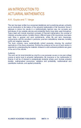 An Introduction to Actuarial Mathematics