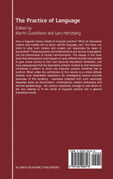 The Practice of Language
