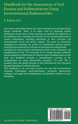 Handbook for the Assessment of Soil Erosion and Sedimentation Using Environmental Radionuclides