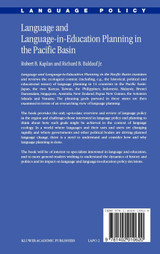 Language and Language-in-Education Planning in the Pacific Basin